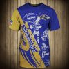 NFL Baltimore Ravens Gold Purple T-Shirt V2