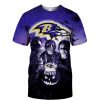 NFL Baltimore Ravens Halloween Night T-Shirt