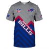 NFL Buffalo Bills Royal Blue Grey T-Shirt