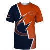 NFL Chicago Bears Zigzag Graphic Summer T-Shirt