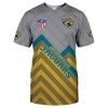 NFL Jacksonville Jaguars Gold Grey T-Shirt