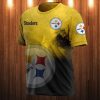 NFL Pittsburgh Steelers Galaxy Golden T-Shirt