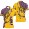 NCAA LSU Tigers Fan Fishing Lover Polo Shirt