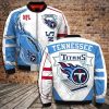 NFL Tennessee Titans Blue White Bomber Jacket