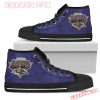 NFL Baltimore Ravens Purple High Top Shoes