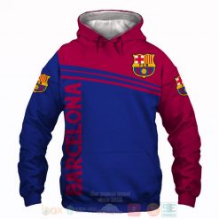 FC Barcelona Traditional Color Edition Pullover Hoodie V3