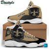 NFL New Orleans Saints Custom Name Limited Version Air Jordan 13 Shoes