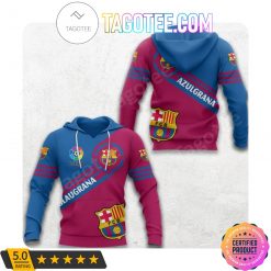 FC Barcelona Blaugrana LaLiga Pullover Hoodie