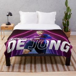 FC Barcelona DeJong Edition Fleece Blanket