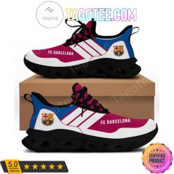 Alternative view of FC Barcelona Red Blue White Stripes Max Soul Shoes