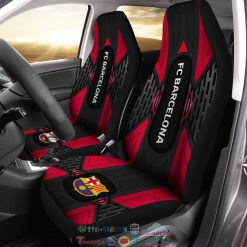 FC Barcelona Red Black Car Seat Covers