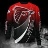 NFL Atlanta Falcons Red Black Sweatshirt V5