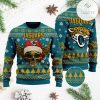 NFL Jacksonville Jaguars Skull Ugly Christmas Sweater