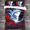 NFL Tennessee Titans Red Blue Bedding Set