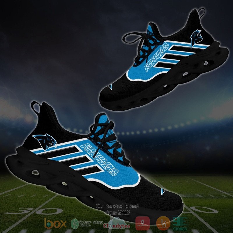 NFL Carolina Panthers Blue Black Max Soul Shoes NFL Carolina Panthers Blue Black Max Soul Shoes