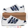 NFL Tennessee Titans White Navy Blue Stan Smith Shoes