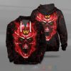 NFL Washington Commanders Red Skull Fire Unisex Zip Up Hoodie