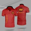 NFL Washington Commanders Red Polo Shirt