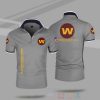 NFL Washington Commanders Grey Polo Shirt