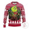 NCAA Alabama Crimson Tide Grinch Hug Sweater