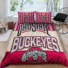 NCAA Ohio State Buckeyes Scarlet Bedding Set