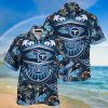 NFL Tennessee Titans Coconut Navy Blue Hawaiian Shirt