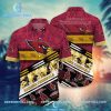 NFL Arizona Cardinals Red Yellow Flower Hawaiian Shirt