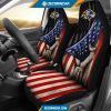 NFL Baltimore Ravens American Flag Car Seat Covers