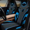 NFL Carolina Panthers Black Blue Car Seat Covers V2