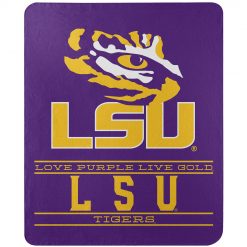 NCAA LSU Tigers Special Design Fleece Blanket