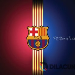 Alternative view of FC Barcelona Red Blue Bedding Set V2