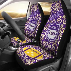NCAA LSU Tigers Artist Car Seat Covers