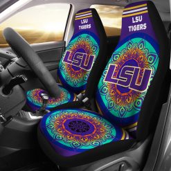 NCAA LSU Tigers Magical And Vibrant Car Seat Covers