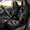 NFL Baltimore Ravens Black Helmet Car Seat Covers