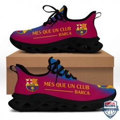 Alternative view of FC Barcelona Red Blue Logo In Sneaker Max Soul Shoes