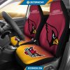 NFL Arizona Cardinals Red Yellow Car Seat Covers