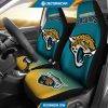 NFL Jacksonville Jaguars Teal Gold Car Seat Covers