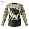 NFL Tennessee Titans Custom Name Number Camo Sweatshirt
