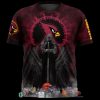 NFL Arizona Cardinals Custom Name Number Red Black Hades T-Shirt