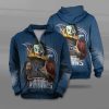 NFL Tennessee Titans Joker Navy Blue Zip Up Hoodie