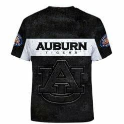 Alternative view of NCAA Auburn Tigers Black White T-Shirt