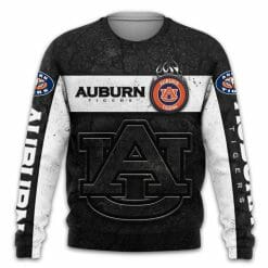 NCAA Auburn Tigers Black White Sweatshirt