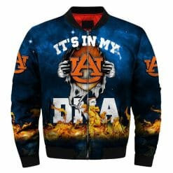 NCAA Auburn Tigers Baby Groot Blue Bomber Jacket