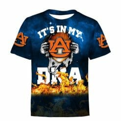 NCAA Auburn Tigers Baby Groot Blue T-Shirt