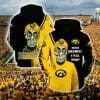 NCAA Iowa Hawkeyes Black Gold Achmed Pullover Hoodie