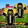 NCAA Iowa Hawkeyes Gold Black T-Shirt V6