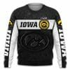 NCAA Iowa Hawkeyes Black White Sweatshirt