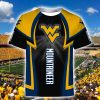 NCAA West Virginia Mountaineers Black Gold T-Shirt