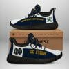 NCAA Notre Dame Fighting Irish Blue White Reze Sneakers