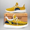NCAA West Virginia Mountaineers Gold Blue Reze Sneakers